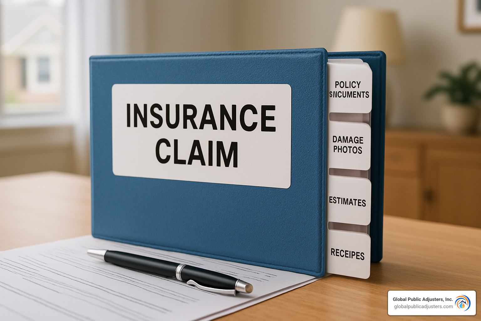 organized claim binder with labeled sections - insurance claim help organized claim binder with labeled sections - insurance claim help