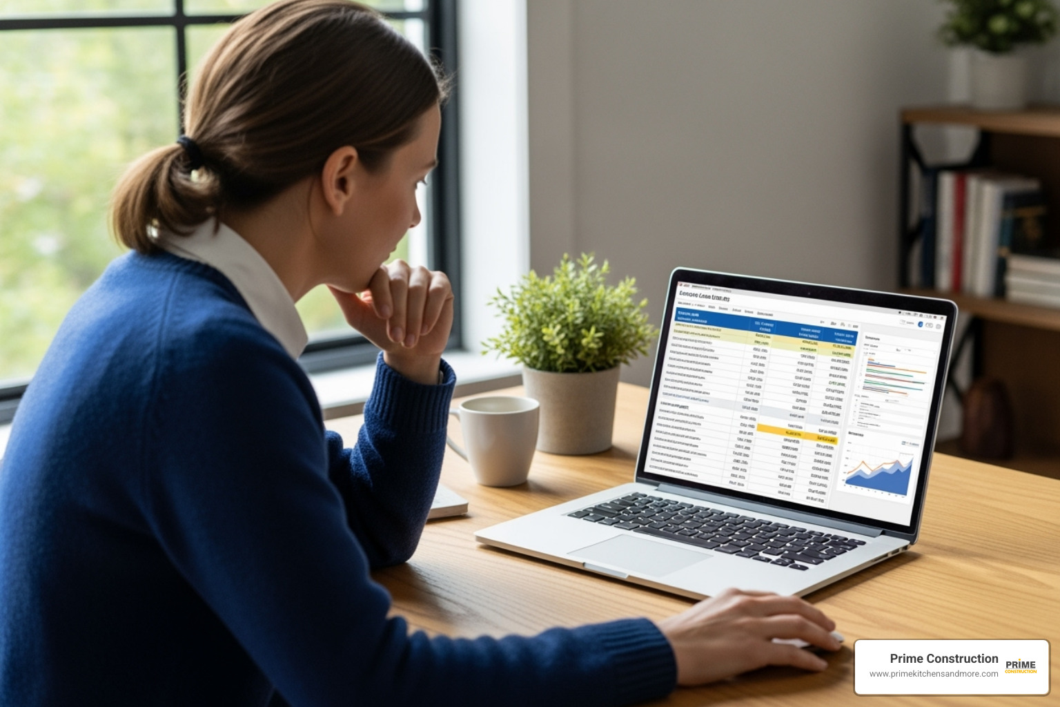 person using a laptop to compare loan rates online - kitchen renovation loan person using a laptop to compare loan rates online - kitchen renovation loan