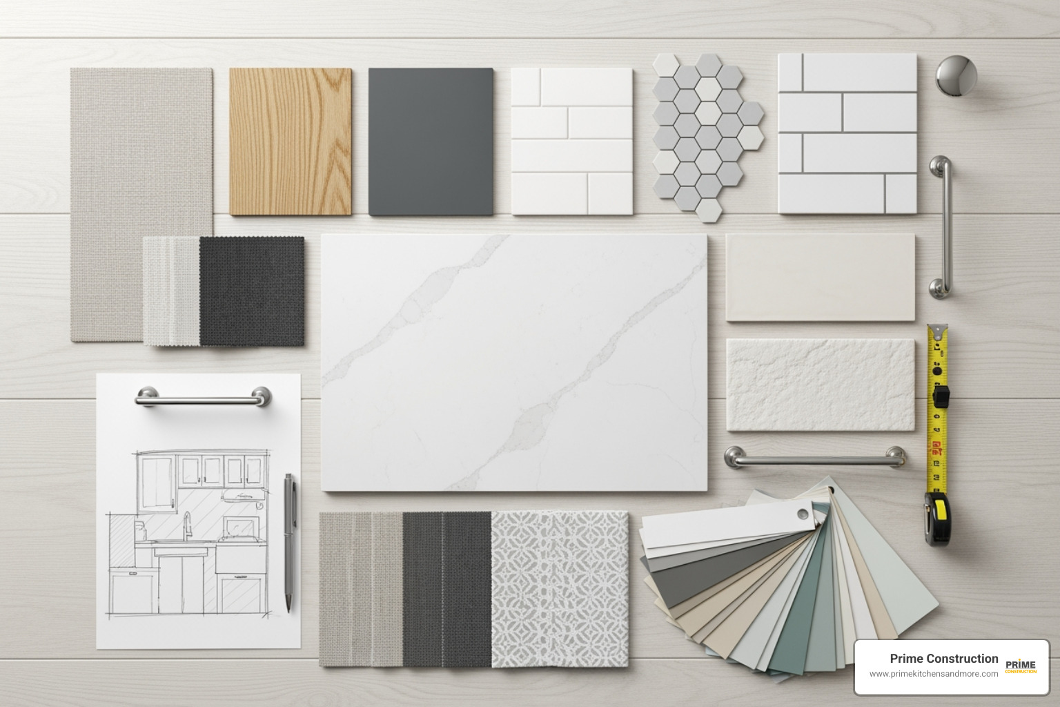 kitchen design mood board with material samples - Kitchen remodeling contractor Orlando kitchen design mood board with material samples - Kitchen remodeling contractor Orlando