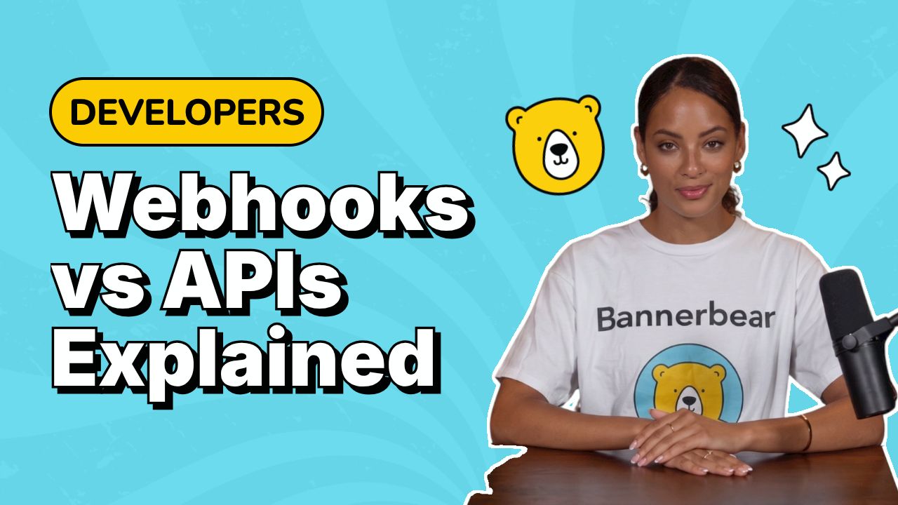 Webhooks vs APIs Explained (With a Real-World Example) - Bannerbear
