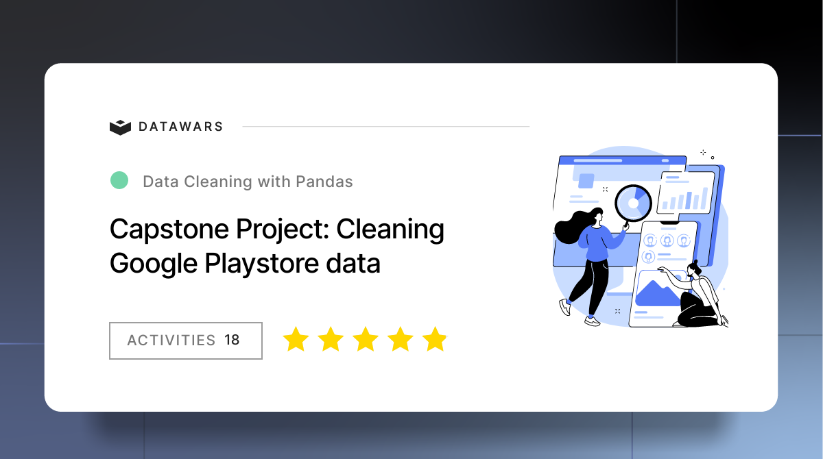 Capstone Project Cleaning Google Playstore data Free Data Science Project Data Wars
