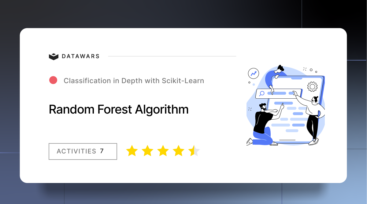 Random Forest Algorithm | Free Data Science Project | Data Wars