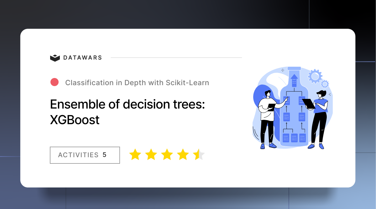 Ensemble of decision trees: XGBoost | Free Data Science Project | Data Wars