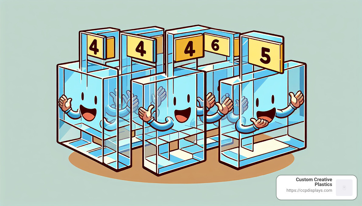 Acrylic Wall Sign Holder - 4 x 6 - acrylic sign holder