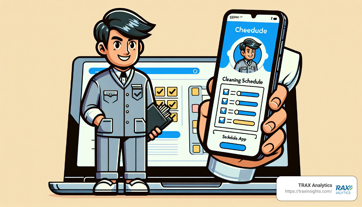 FieldCamp - daily weekly monthly cleaning schedule app