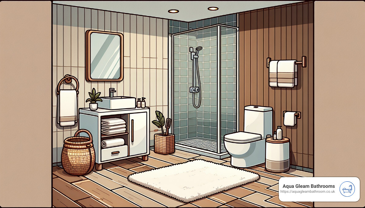 Best Vinyl Flooring - best vinyl flooring for small bathroom
