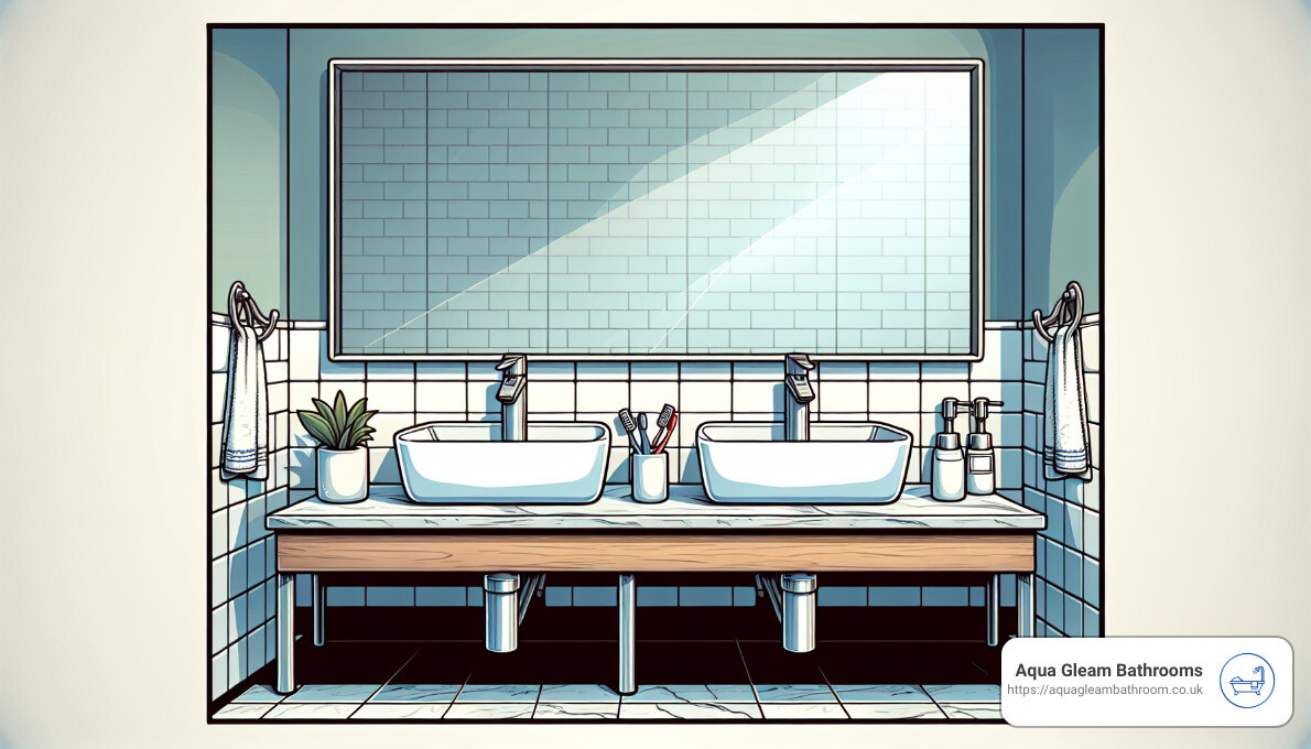 his and hers basins - his and hers basins