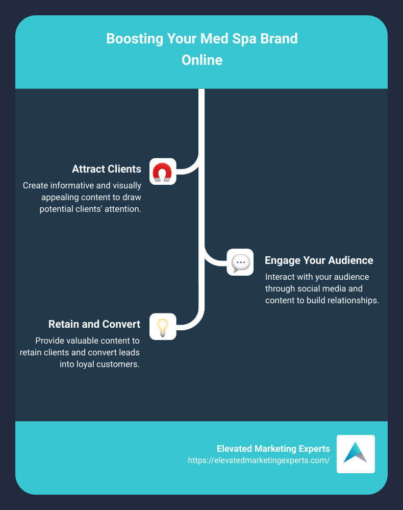 Importance of Marketing and Content Creation - marketing and content creation infographic infographic-line-3-steps