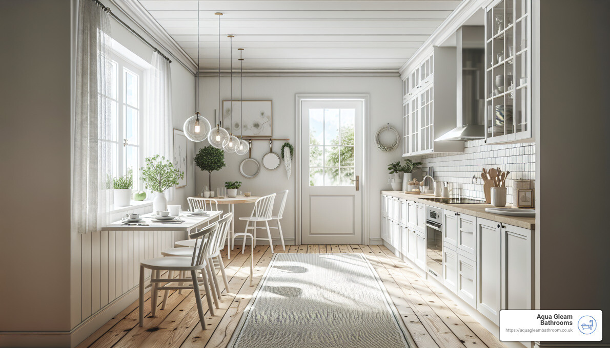 Galley kitchen - best kitchen layout for small spaces