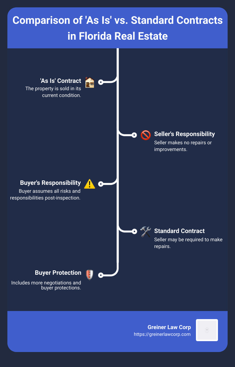 Florida As Is Real Estate Contract Top 3 Crucial Insights 2024