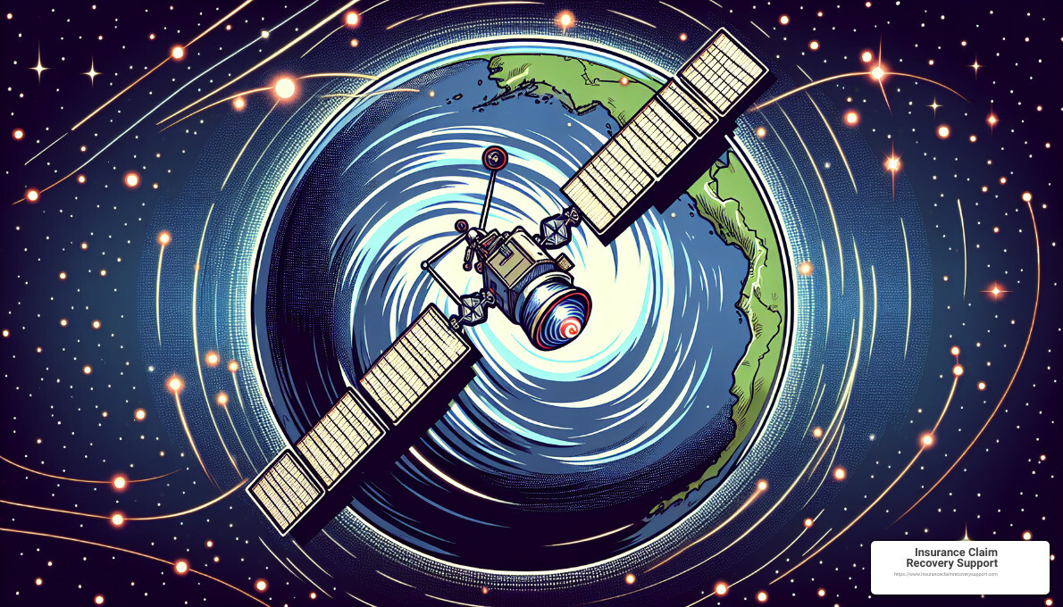 satellite imagery - hurricane tracker
