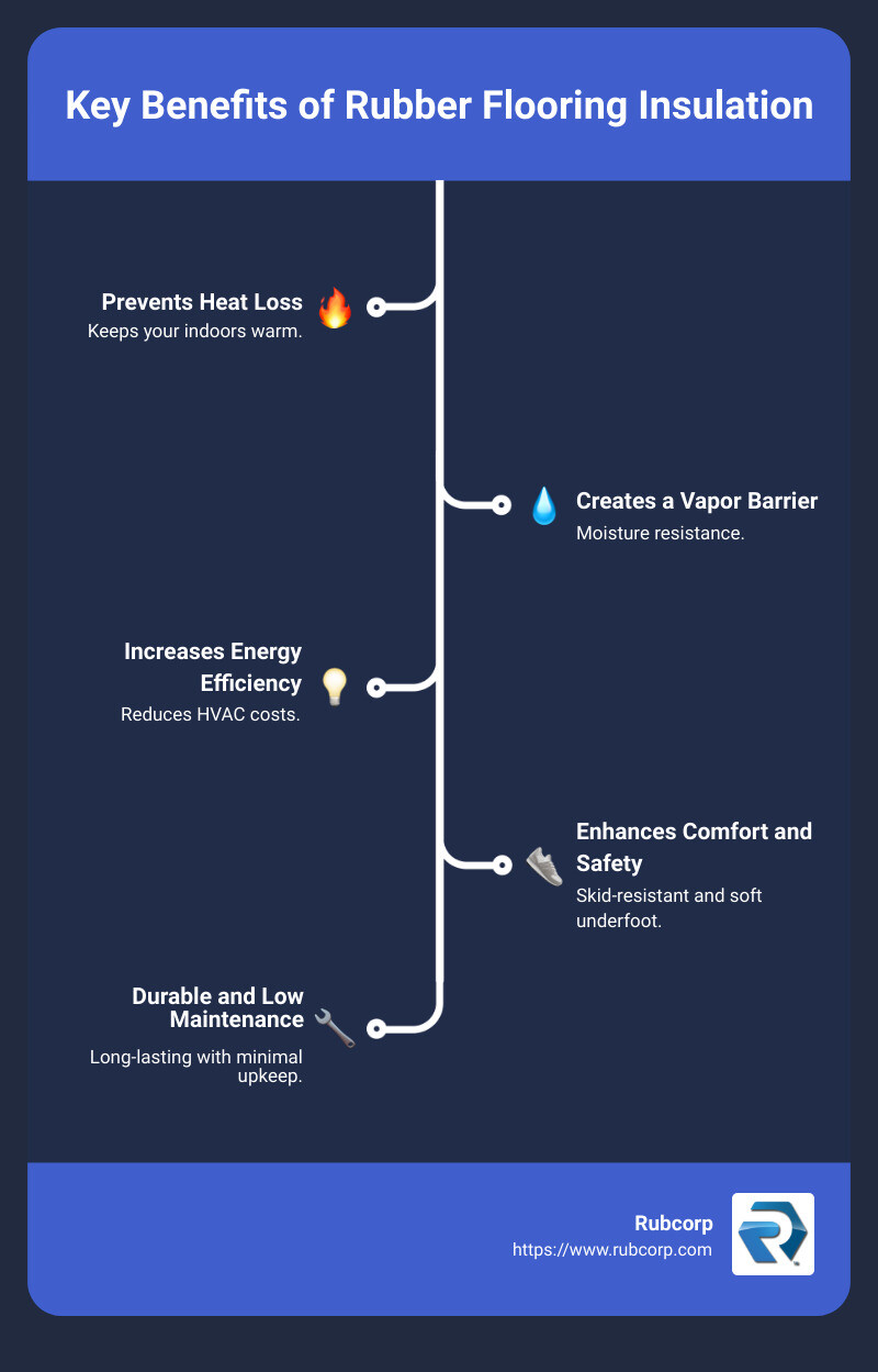 The Ins and Outs of Rubber Flooring Insulation Rubcorp