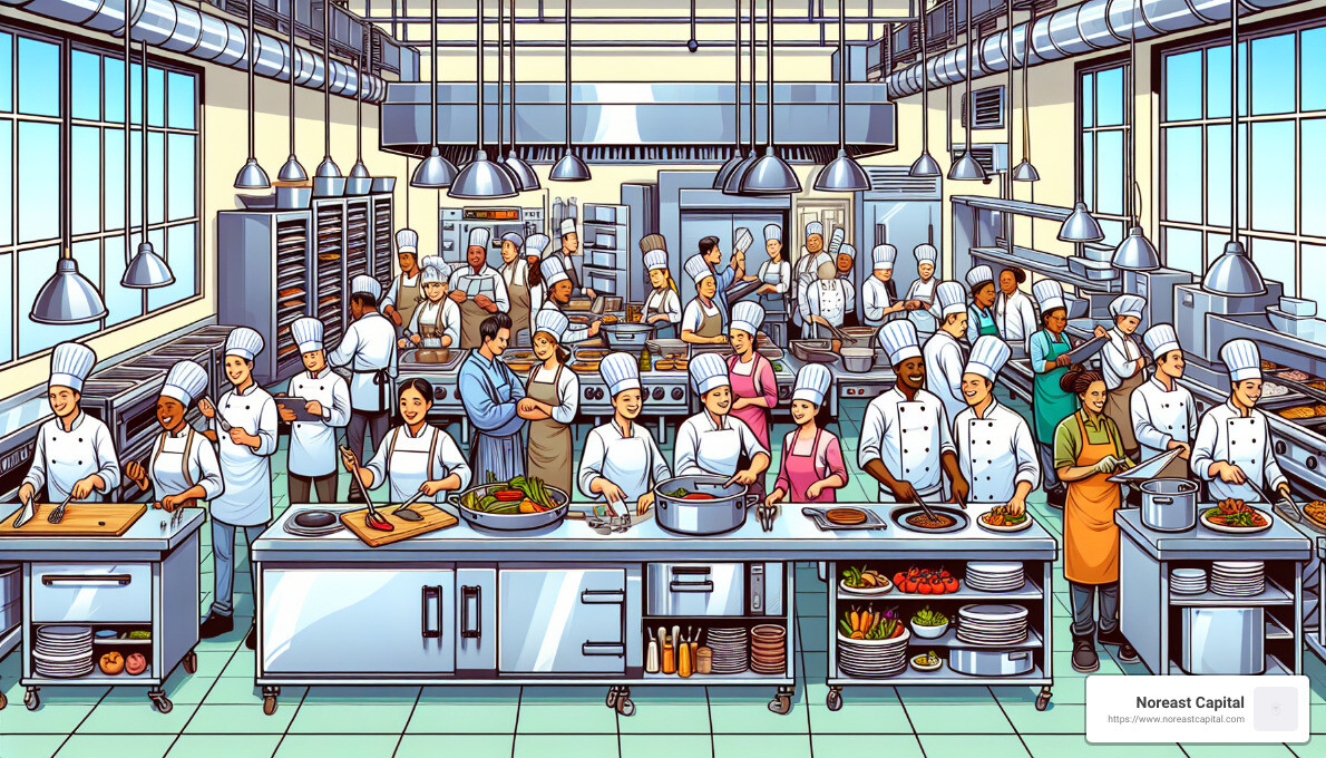 commercial kitchen equipment - commercial kitchen for lease