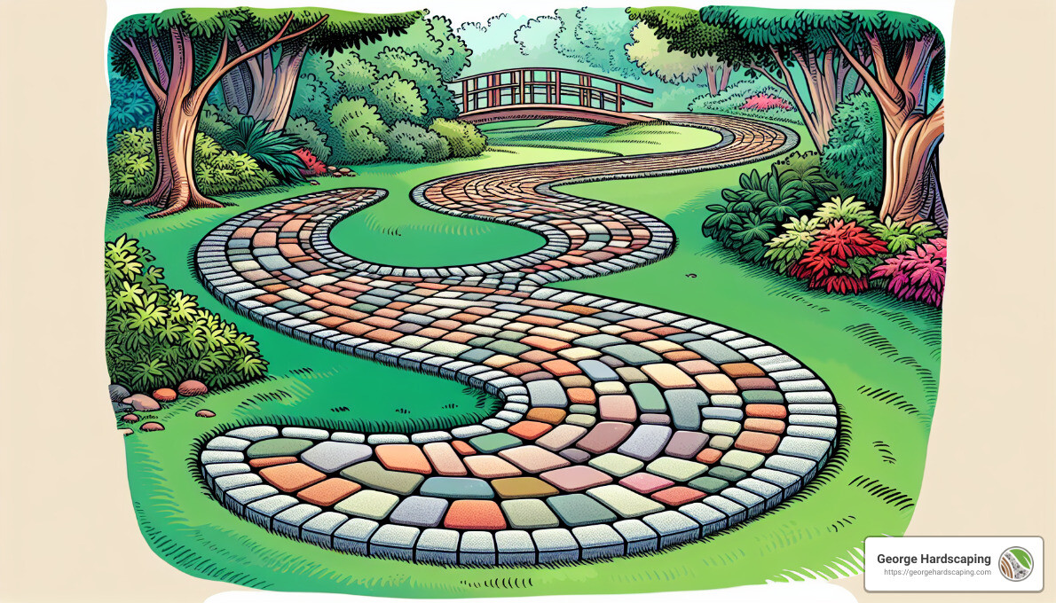paver walkway - sidewalk ideas