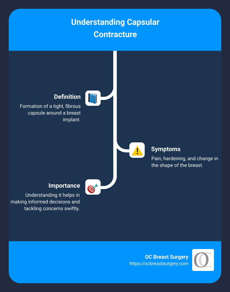 Capsular Contracture Infographic - capsular contracture infographic infographic-line-3-steps