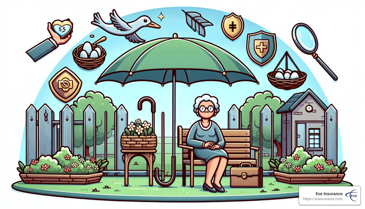 senior couple walking hand in hand - life insurance for seniors - life insurance for seniors