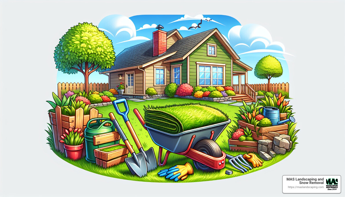 Rototilling - how to lay sod