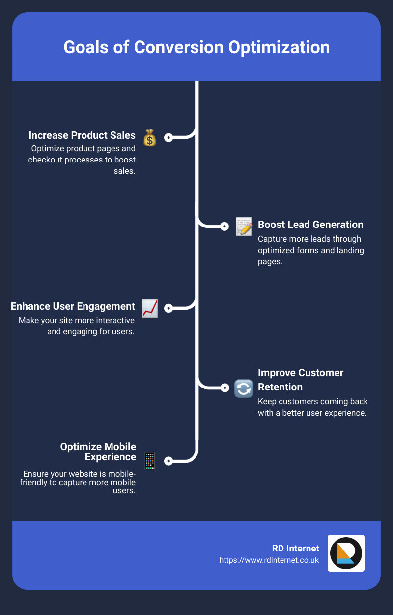 CRO goals and benefits infographic - what is conversion optimization infographic infographic-line-5-steps CRO goals and benefits infographic - what is conversion optimization infographic infographic-line-5-steps