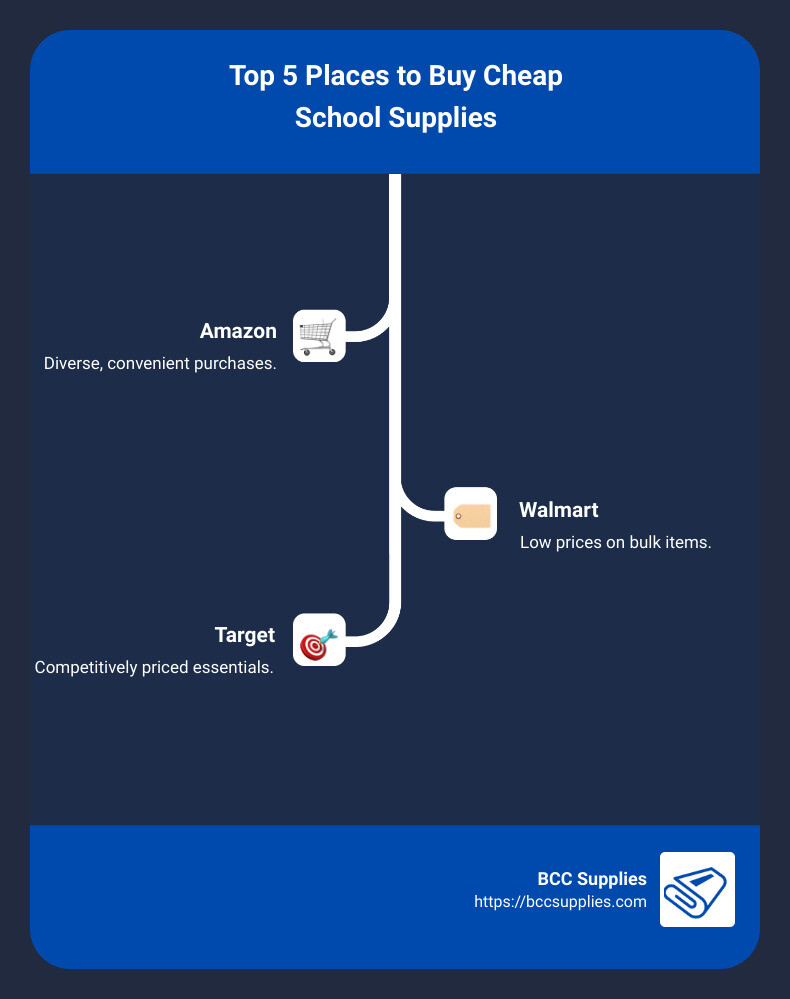 Infographic on best places to buy school supplies and tips for saving money - cheap school supplies infographic infographic-line-3-steps Infographic on best places to buy school supplies and tips for saving money - cheap school supplies infographic infographic-line-3-steps