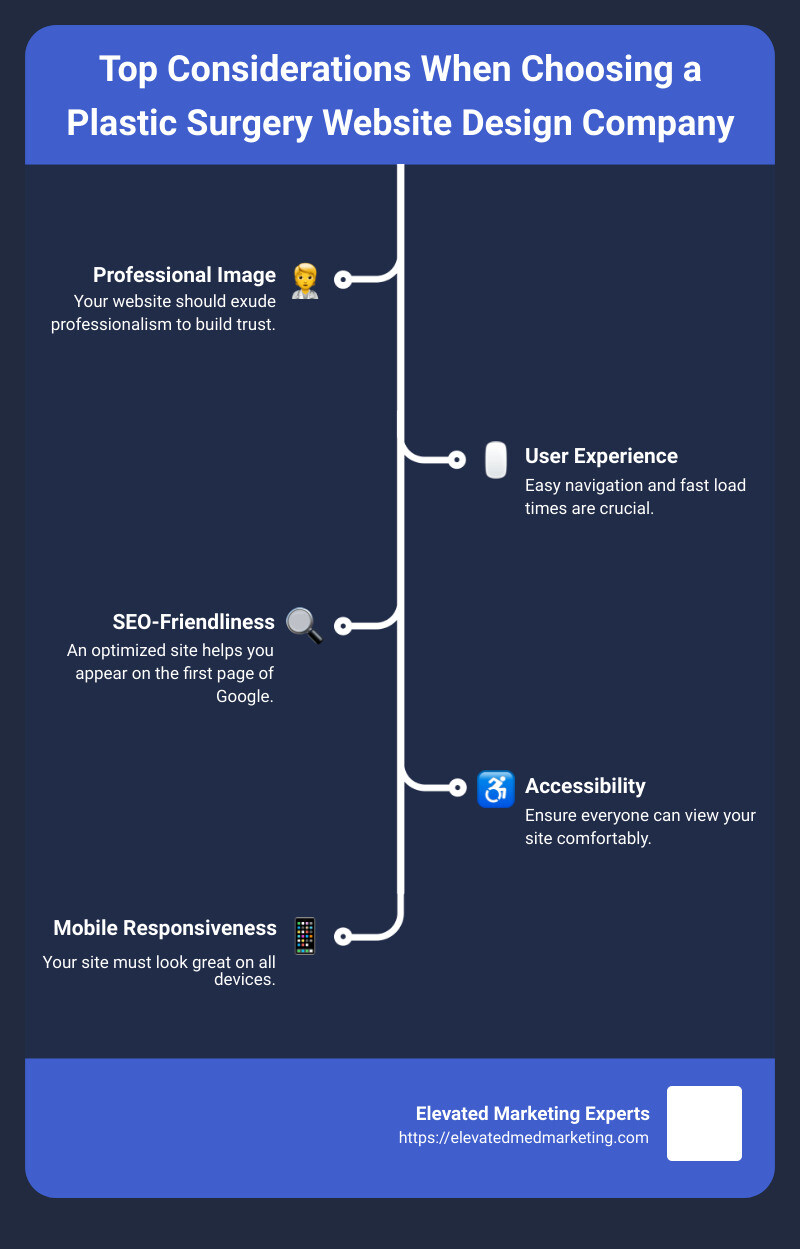 Key Features of a Winning Plastic Surgery Website - plastic surgery website design company infographic infographic-line-5-steps Key Features of a Winning Plastic Surgery Website - plastic surgery website design company infographic infographic-line-5-steps