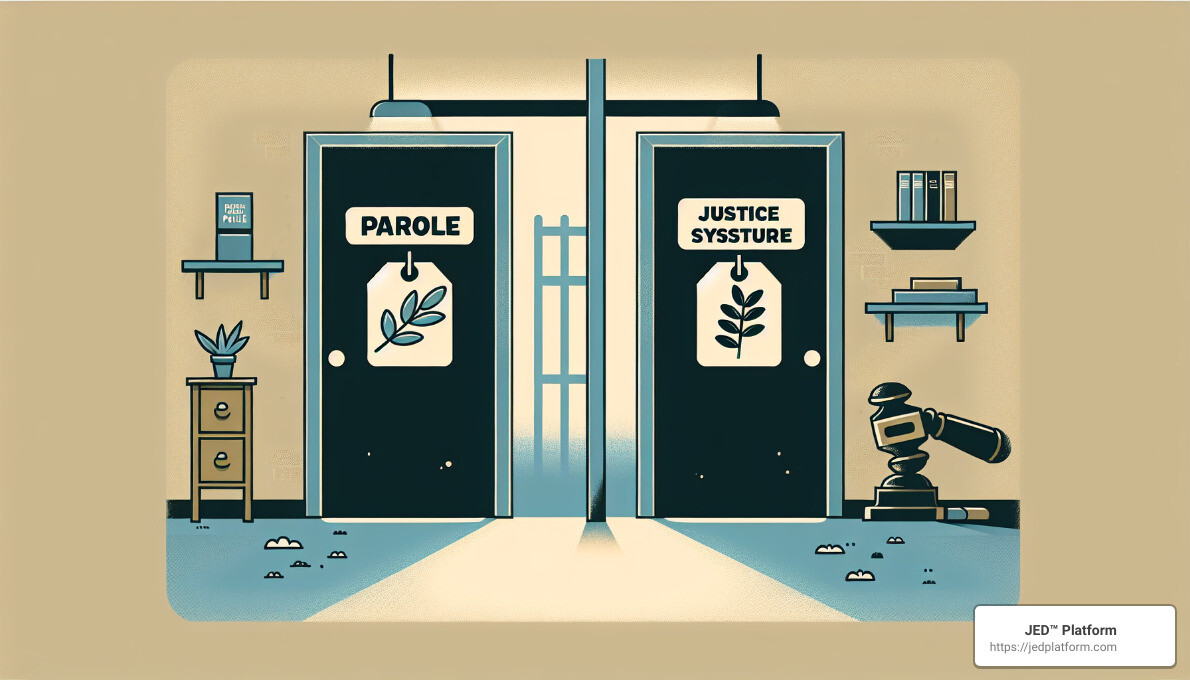 Parole and Probation: A Comprehensive Guide to Their Differences 3 parole process - parole vs probation