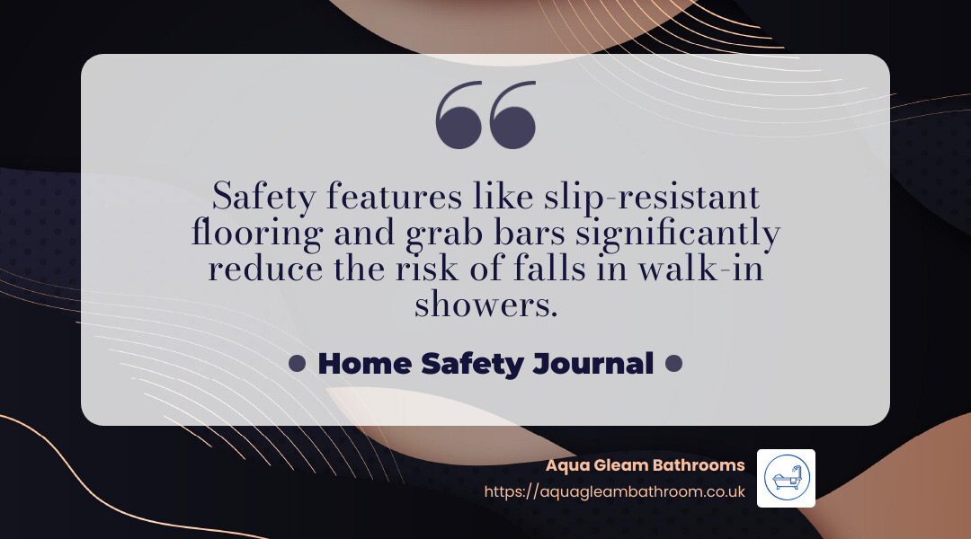 Quote about safety improvements - bathtub to shower conversion infographic simple-quote-landscape-dark