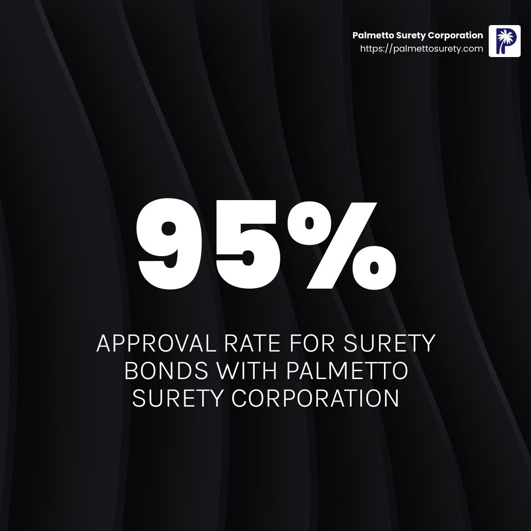 Surety bond process - surety bond tampa infographic simple-stat-dark