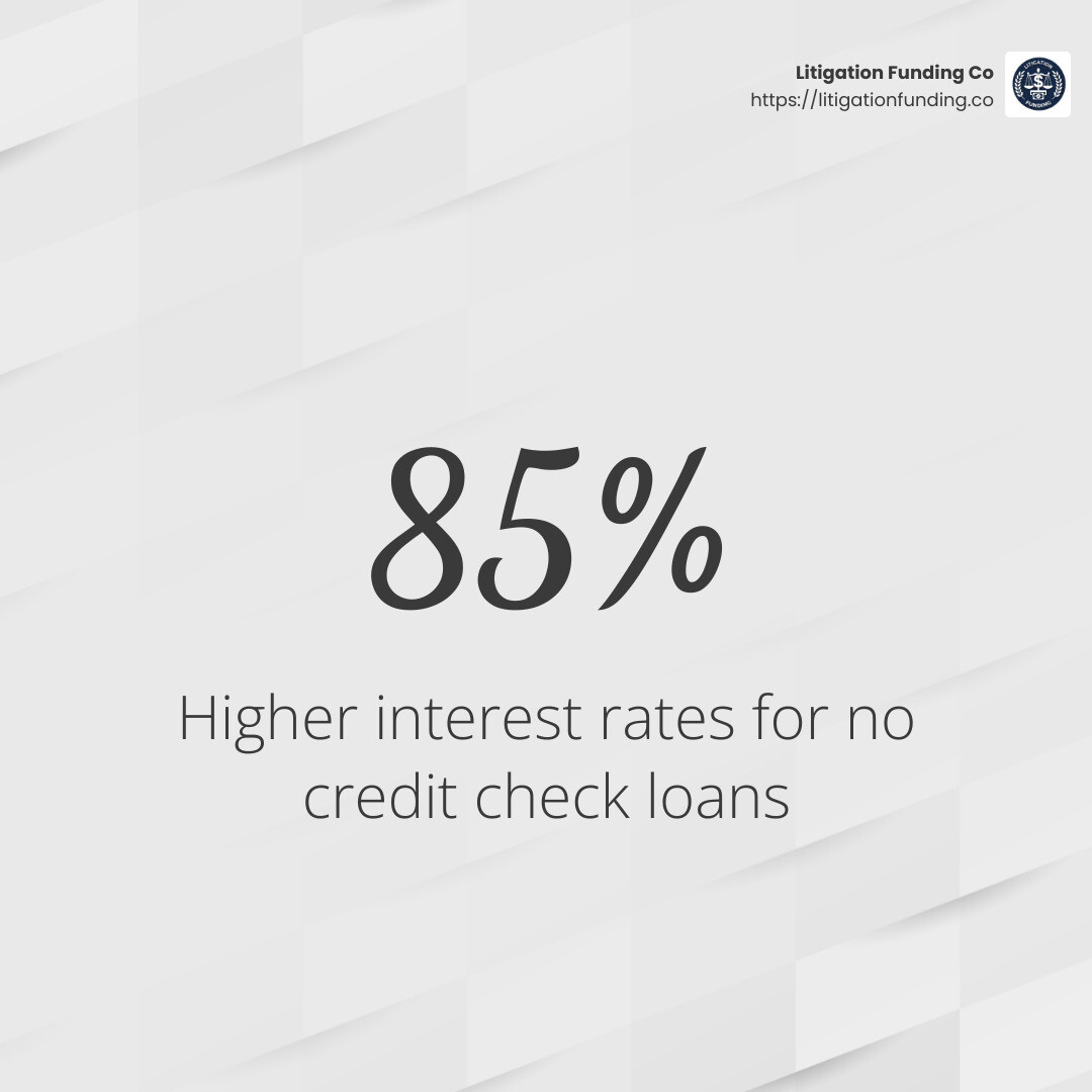 No Credit Check Loans Are Dangerous - no credit check funding infographic simple-stat-light