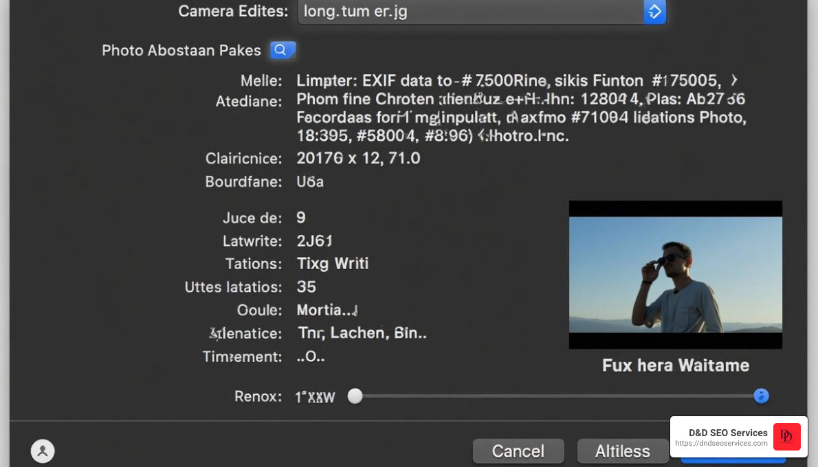 EXIF data example - Does Geotagging Photos Influence Ranking? EXIF data example - Does Geotagging Photos Influence Ranking?