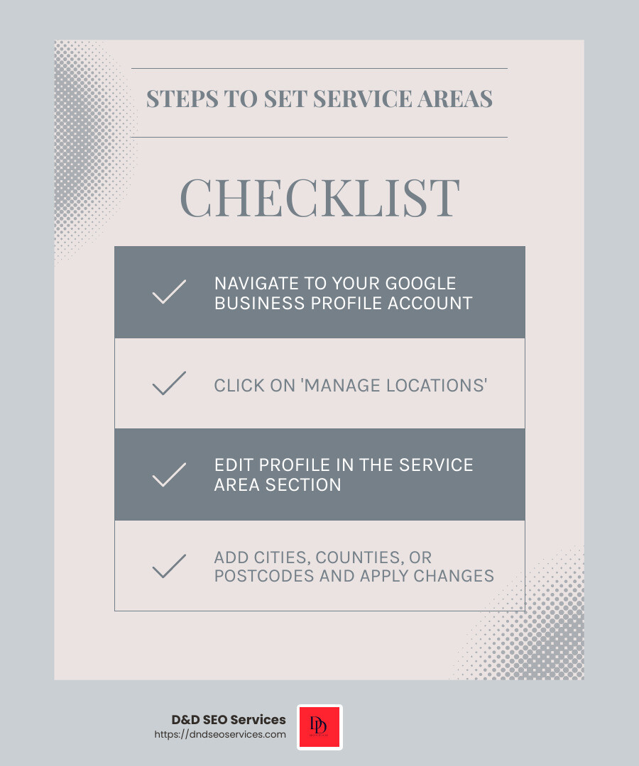 Ensure your service area settings are accurate to reach more customers - The Easiest (Advanced) Way To Claim A Service Area Business Listing On Google infographic checklist-light-blue-grey Ensure your service area settings are accurate to reach more customers - The Easiest (Advanced) Way To Claim A Service Area Business Listing On Google infographic checklist-light-blue-grey