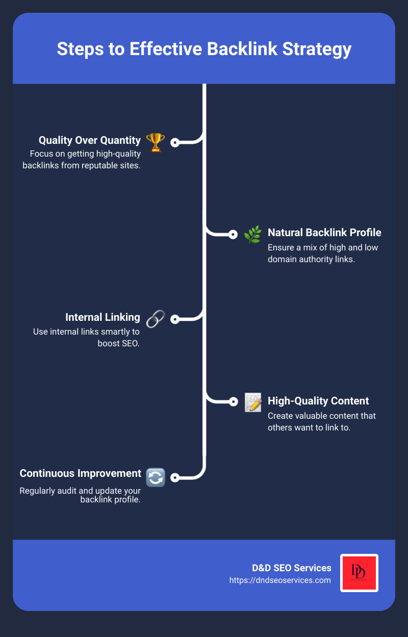 Importance of Backlinks - How Many Backlinks Do You Need For Effective SEO infographic infographic-line-5-steps Importance of Backlinks - How Many Backlinks Do You Need For Effective SEO infographic infographic-line-5-steps