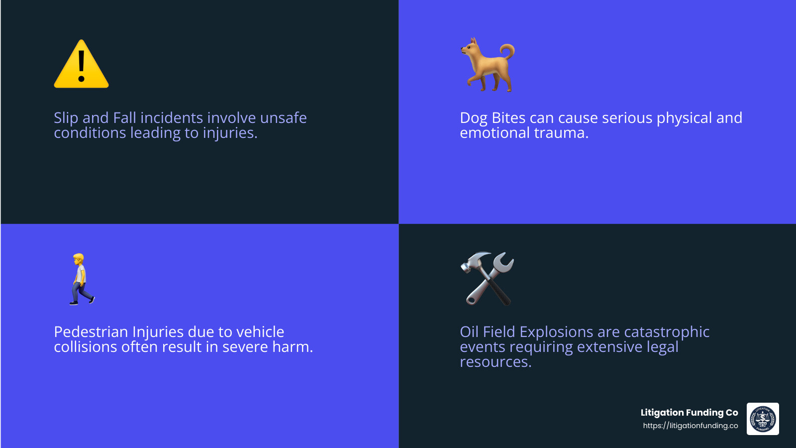 Find how Car accident lawsuit funding can provide risk-free financial relief quickly. Learn the benefits and application process. - lawsuit advance funding infographic 4_facts_emoji_blue