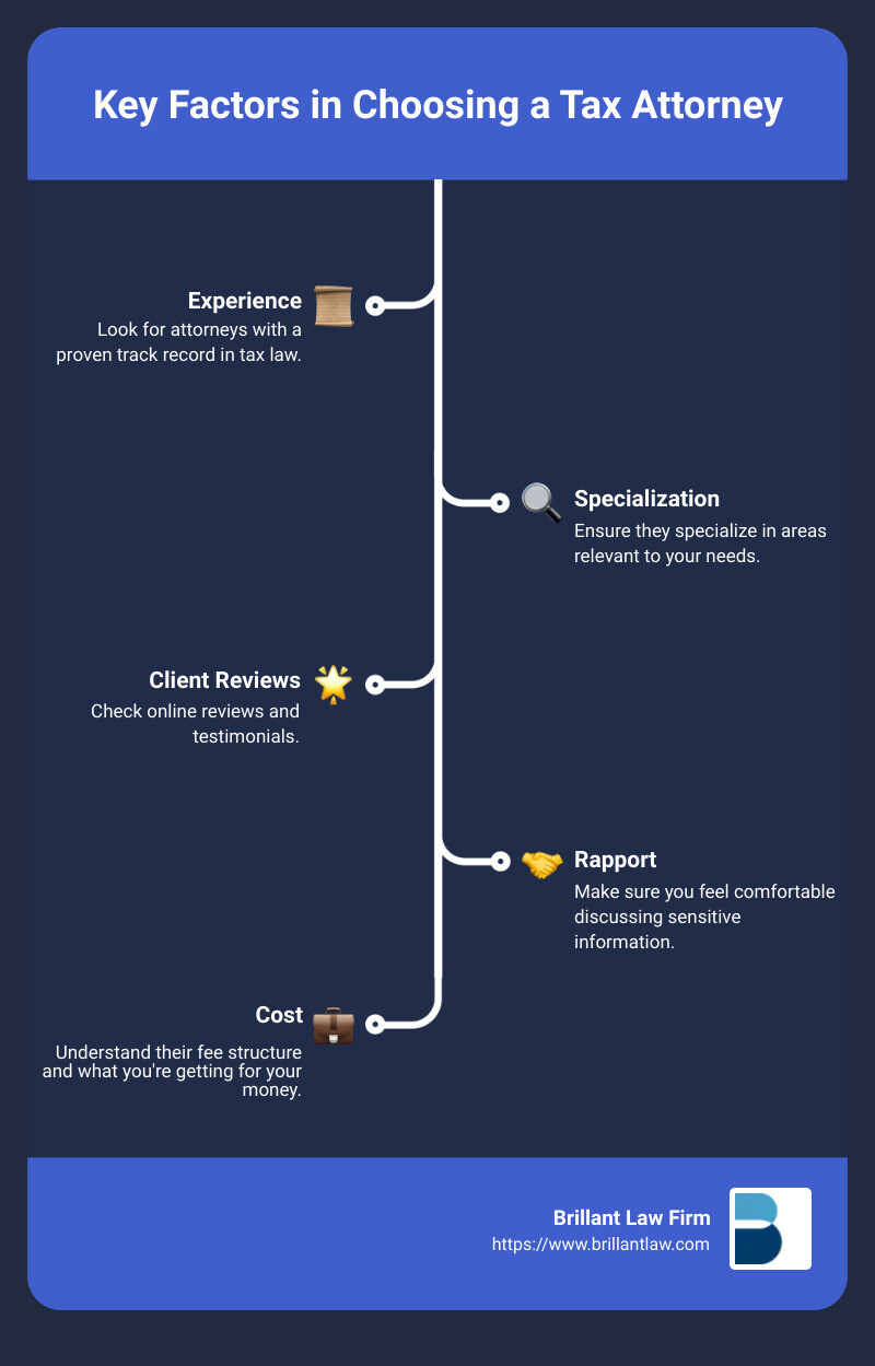 How to Choose the Best Tax Attorney in California for Your Needs