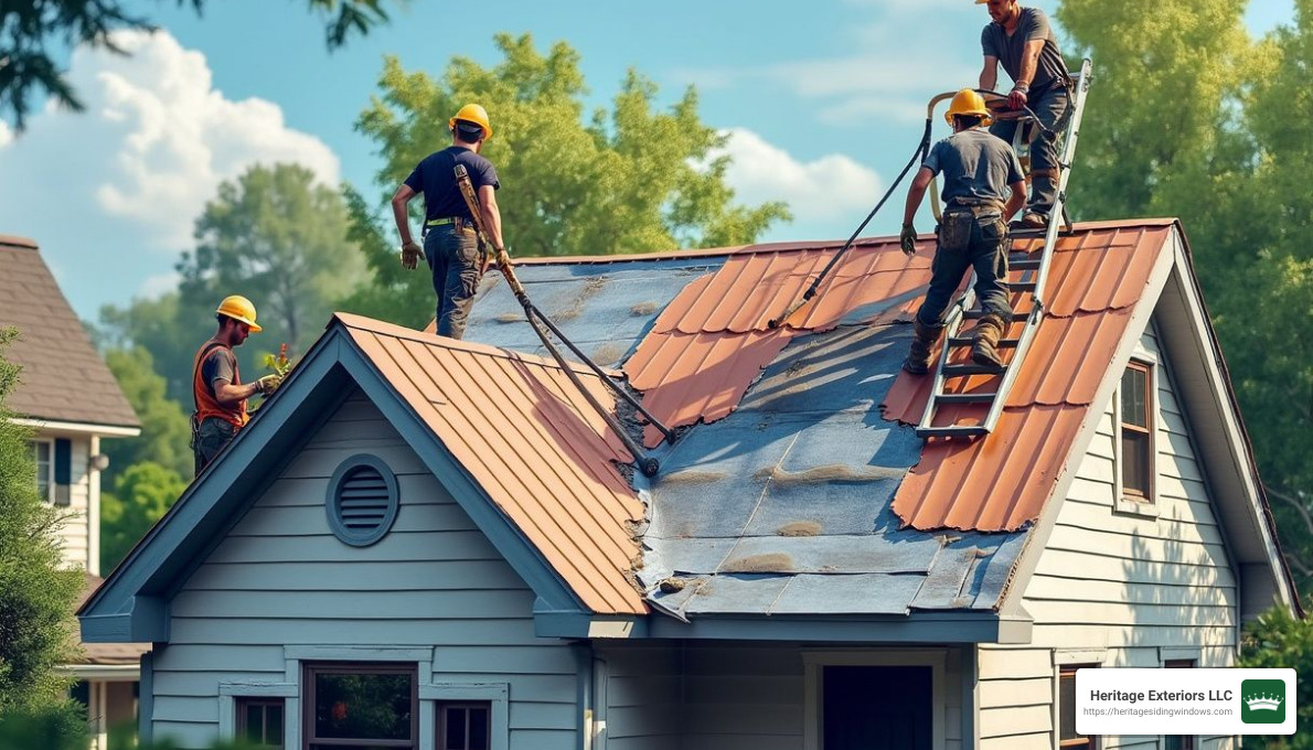 Roof Replacement Process - roofing contractors framingham ma