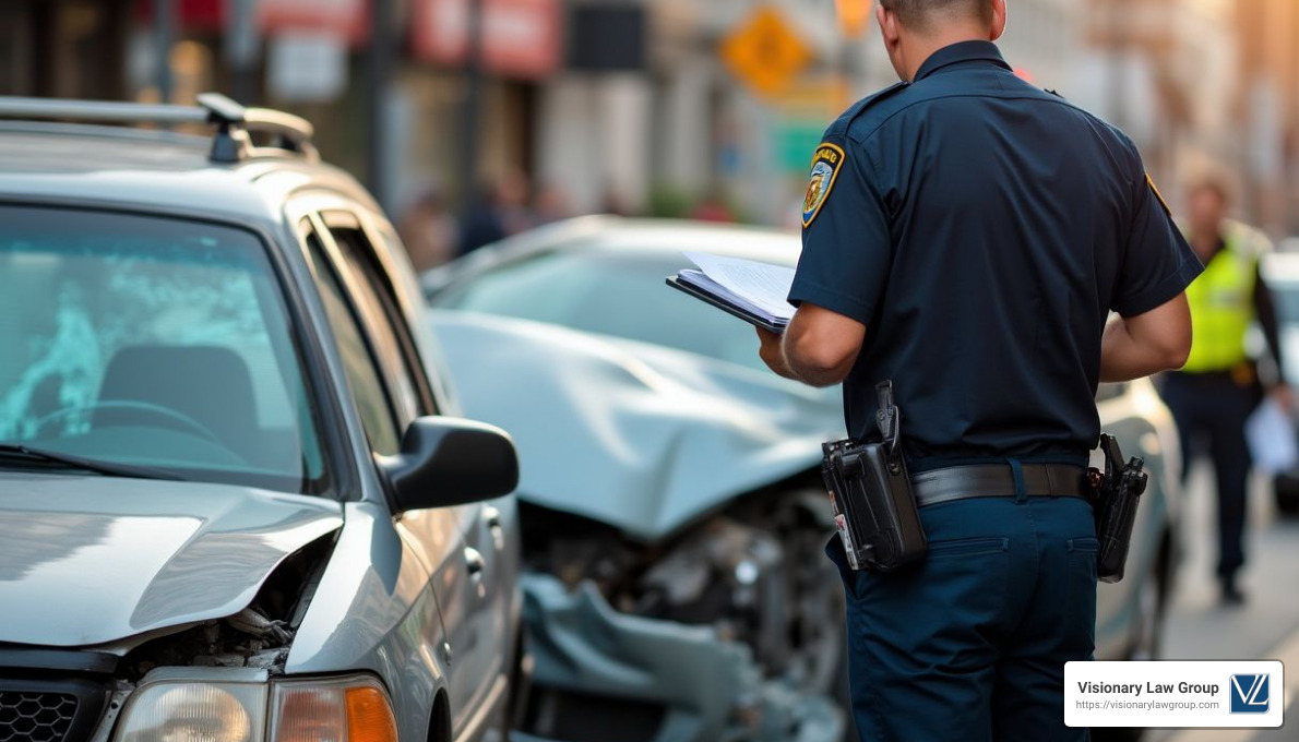Accident Scene Documentation - long beach rideshare accident attorney