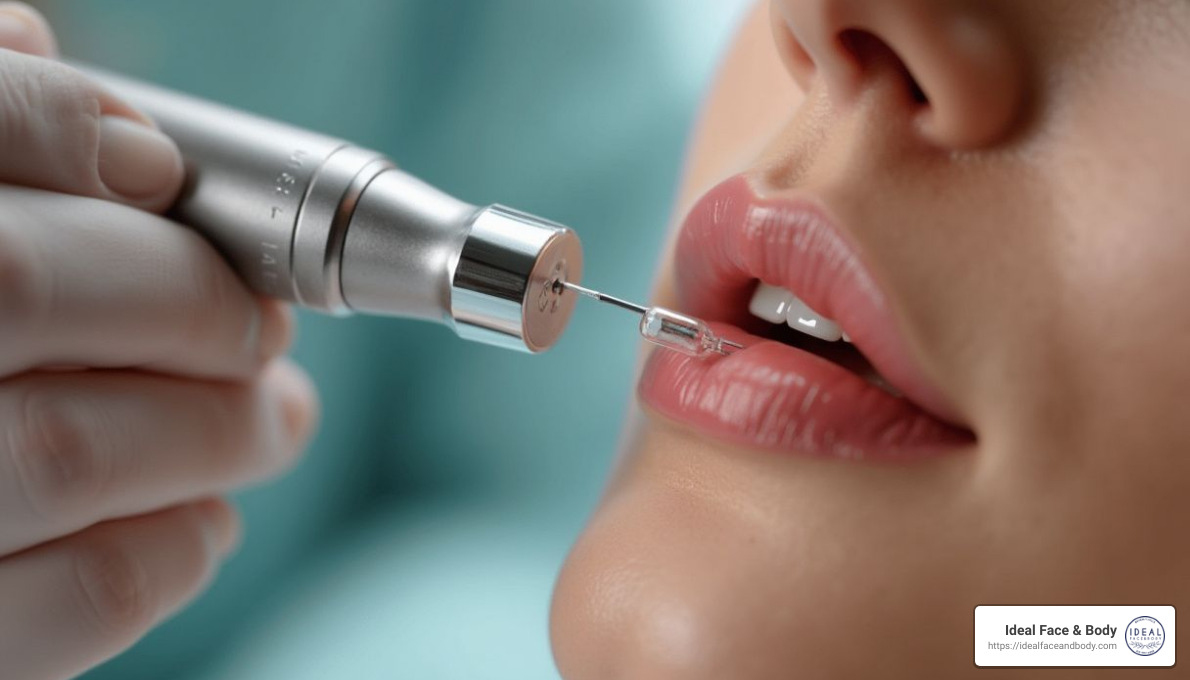 Needleless Lip Filler Device - Painless lip fillers