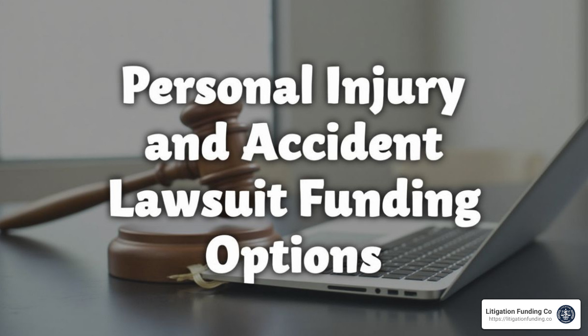Pre-settlement funding process - Personal Injury and Accident Lawsuit Funding Options