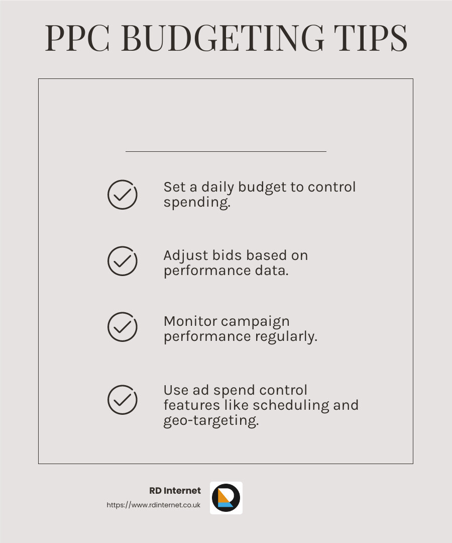 Stat: Search advertising spending reached $99 billion in the United States in 2022, and is on track to reach $136 billion by 2026, according to Statista. - how much does pay per click advertising cost infographic checklist-light-beige