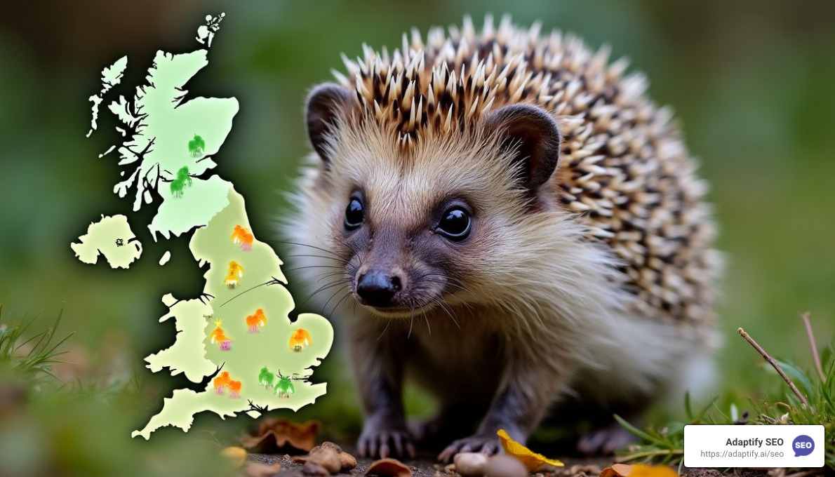 British Hedgehogs Example - back links