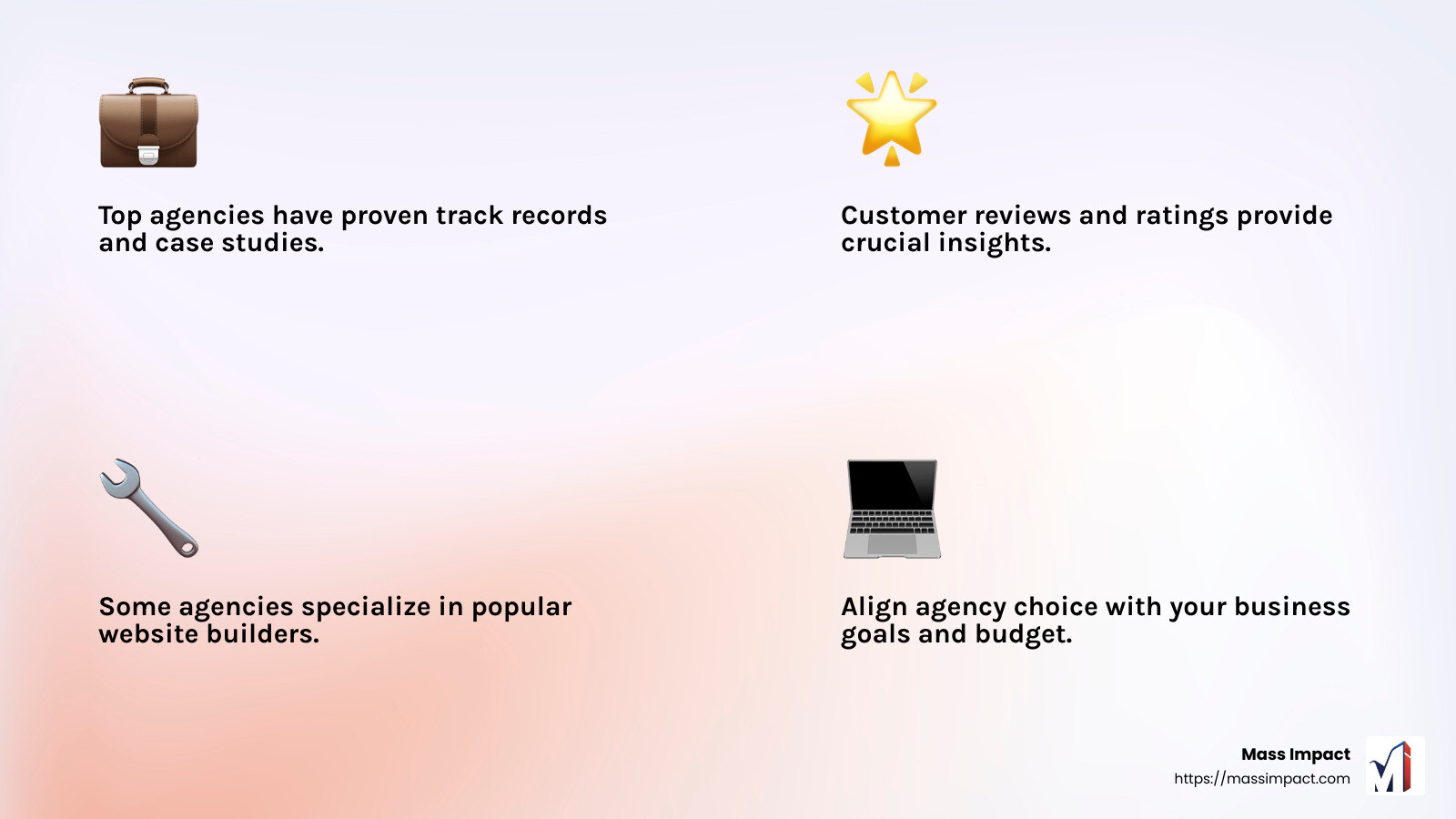 Factors to Consider in Choosing a Web Design Agency - web design companies infographic 4<em>facts</em>emoji_light-gradient Factors to Consider in Choosing a Web Design Agency - web design companies infographic 4<em>facts</em>emoji_light-gradient