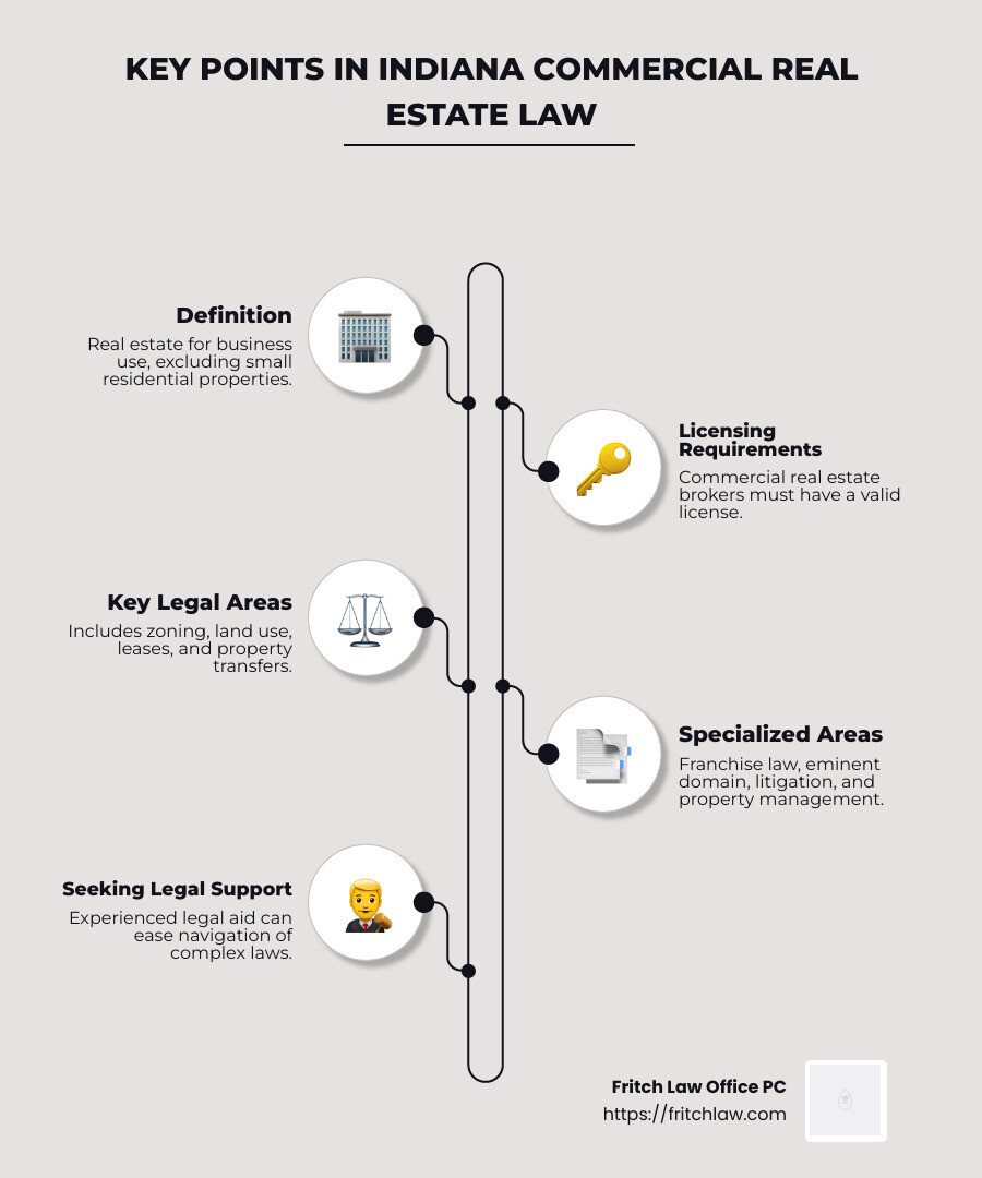 Indiana Commercial Real Estate Law Top 5 Vital Insights 2024