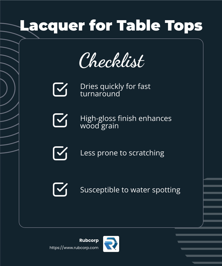Lacquer vs. Polyurethane A Detailed Comparison Rubcorp
