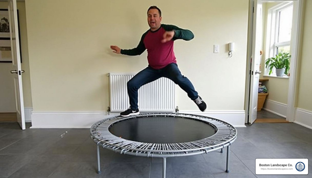 Soak-Away Diagram - inground trampolines