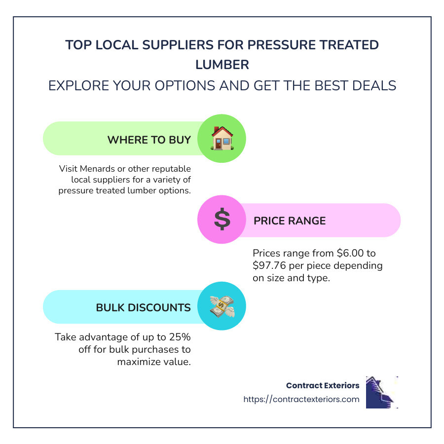Your Local Guide to Finding Treated Timber Best Options and Deals