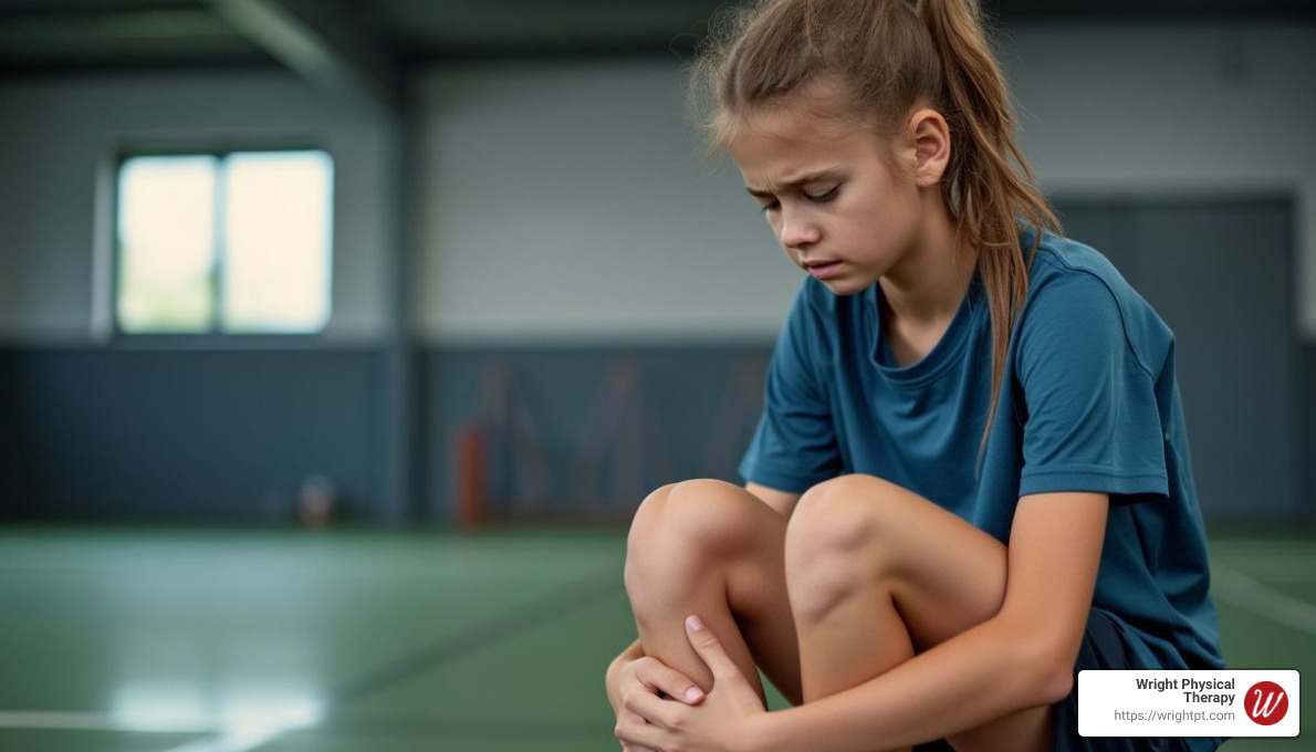 Knee pain in young athletes - osgood schlatter cure - osgood schlatter cure