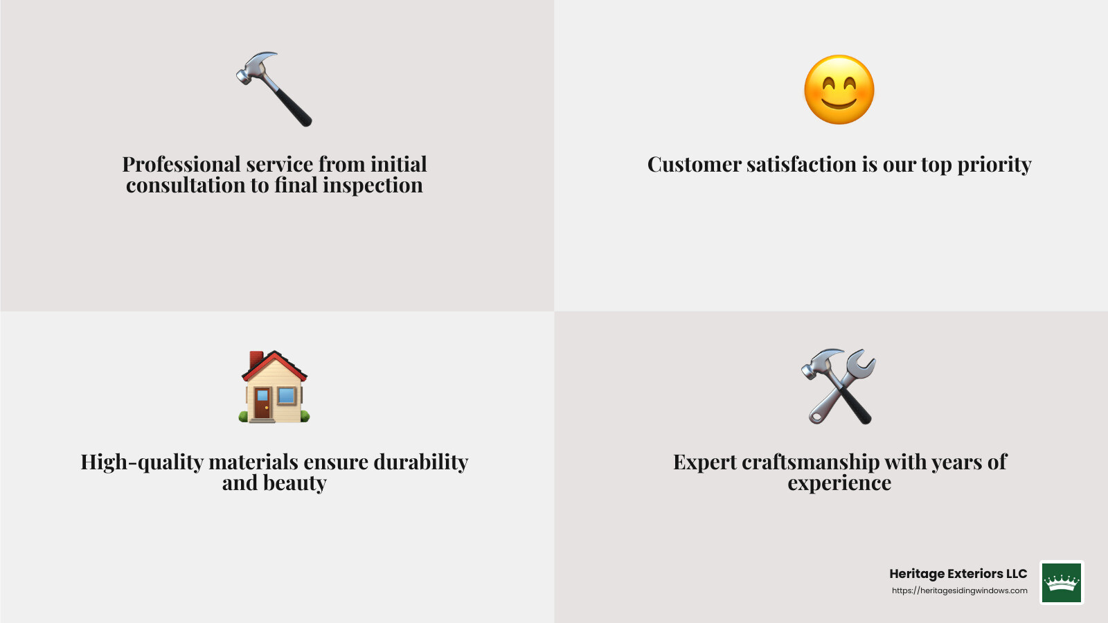 Top Tips for Roof Installation in Acton, MA 2 Customer Satisfaction Guaranteed - roof installation acton ma infographic 4_facts_emoji_grey