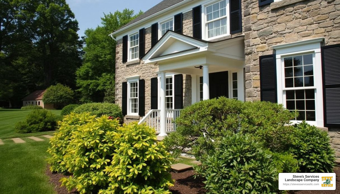 Site Map Example - landscape design winchester ma