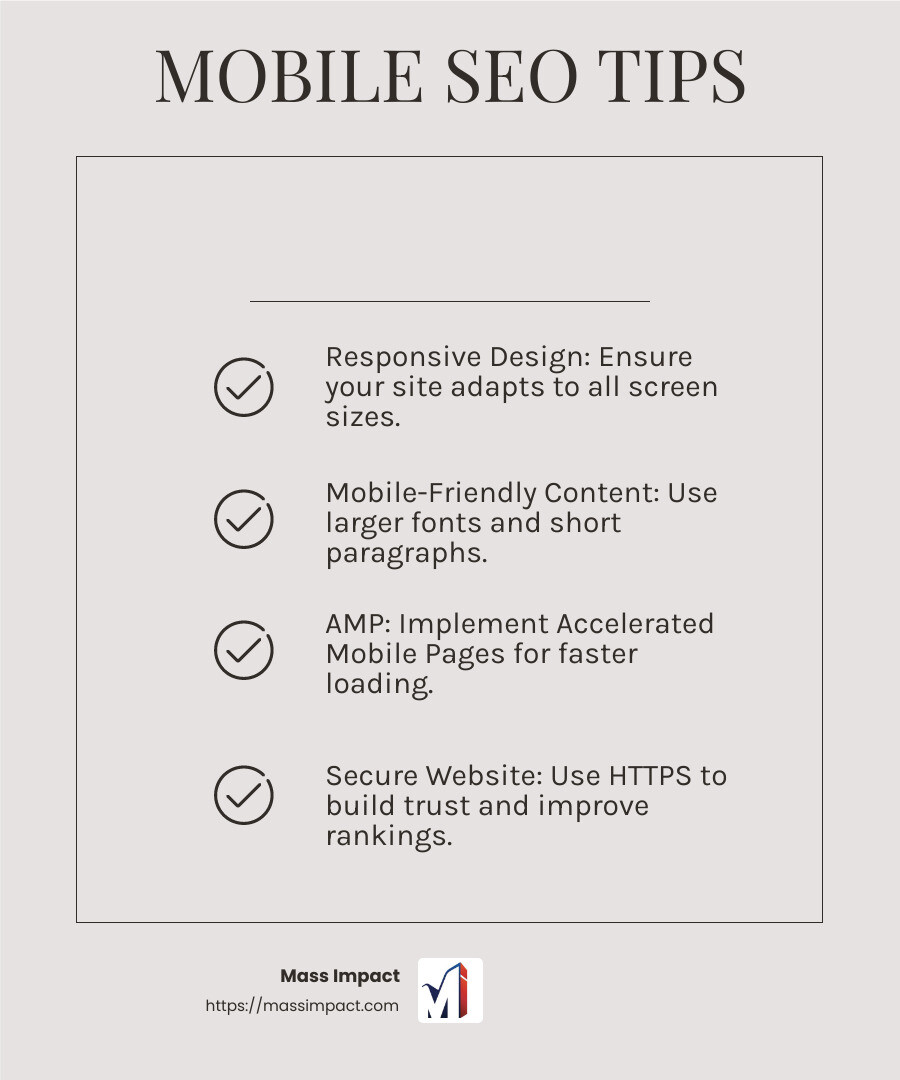SEO Best Practices Infographic - seo infographic checklist-light-beige