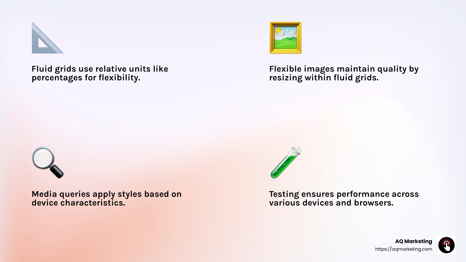 The importance of responsive design features - responsive design company infographic 4_facts_emoji_light-gradient