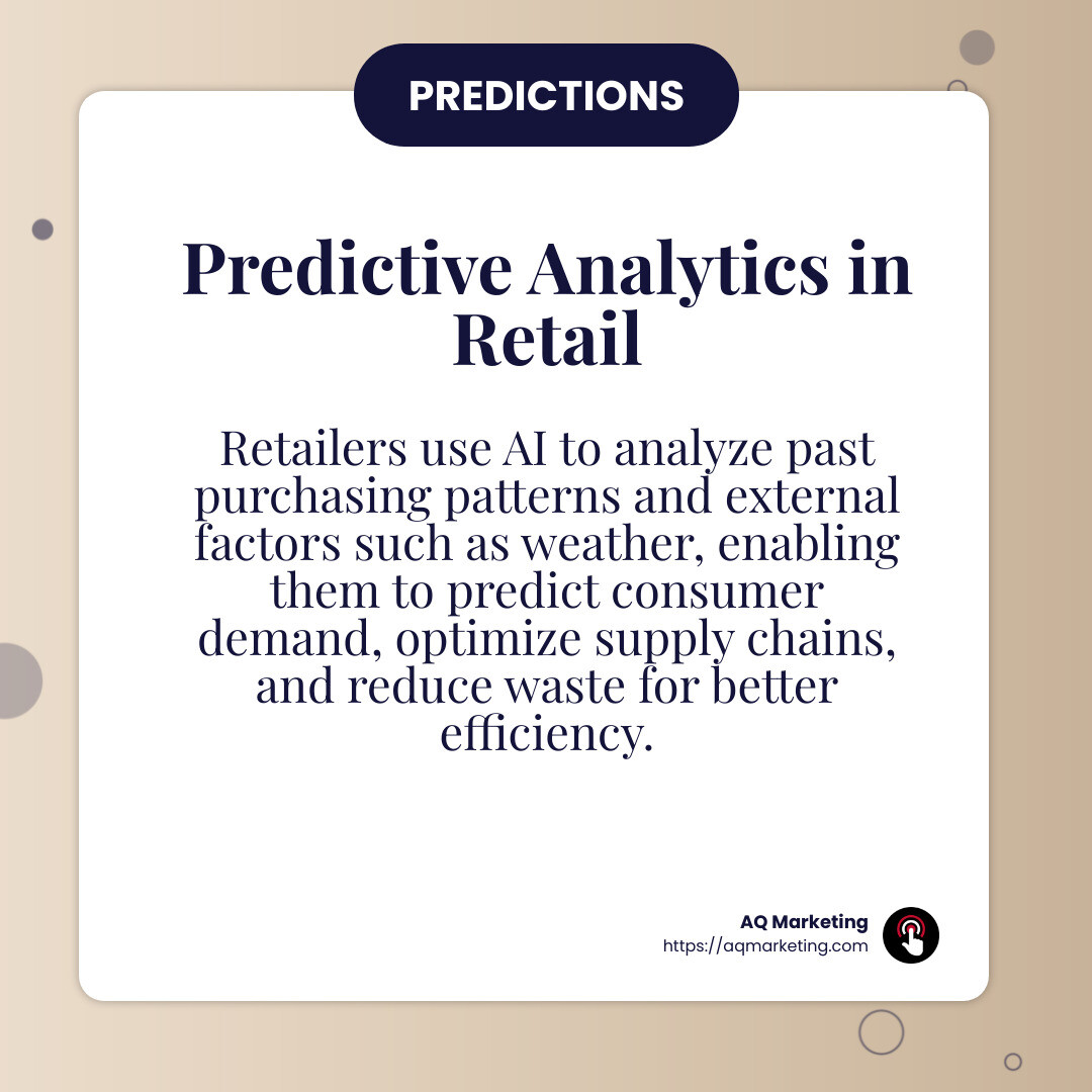 Retail predictive analytics case study - how to use ai in market research infographic simple-info-card